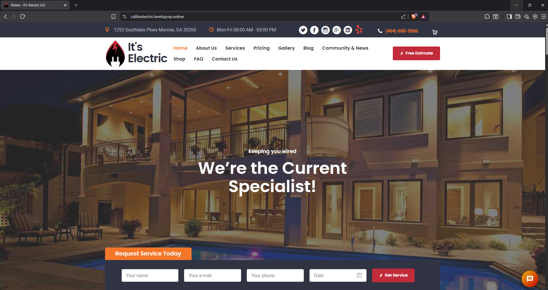 Call It's Electric - SparkOps Demo Site